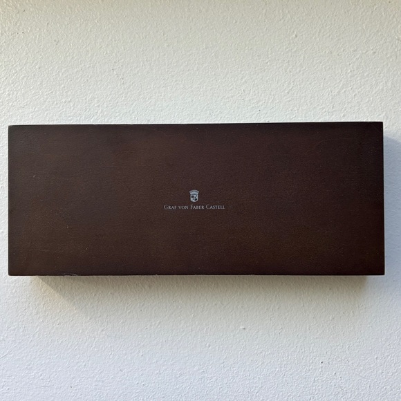 Graf Von Faber-Castell Luxury Ballpoint Pen With Ivory Resin and Chrome - Picture 10 of 10